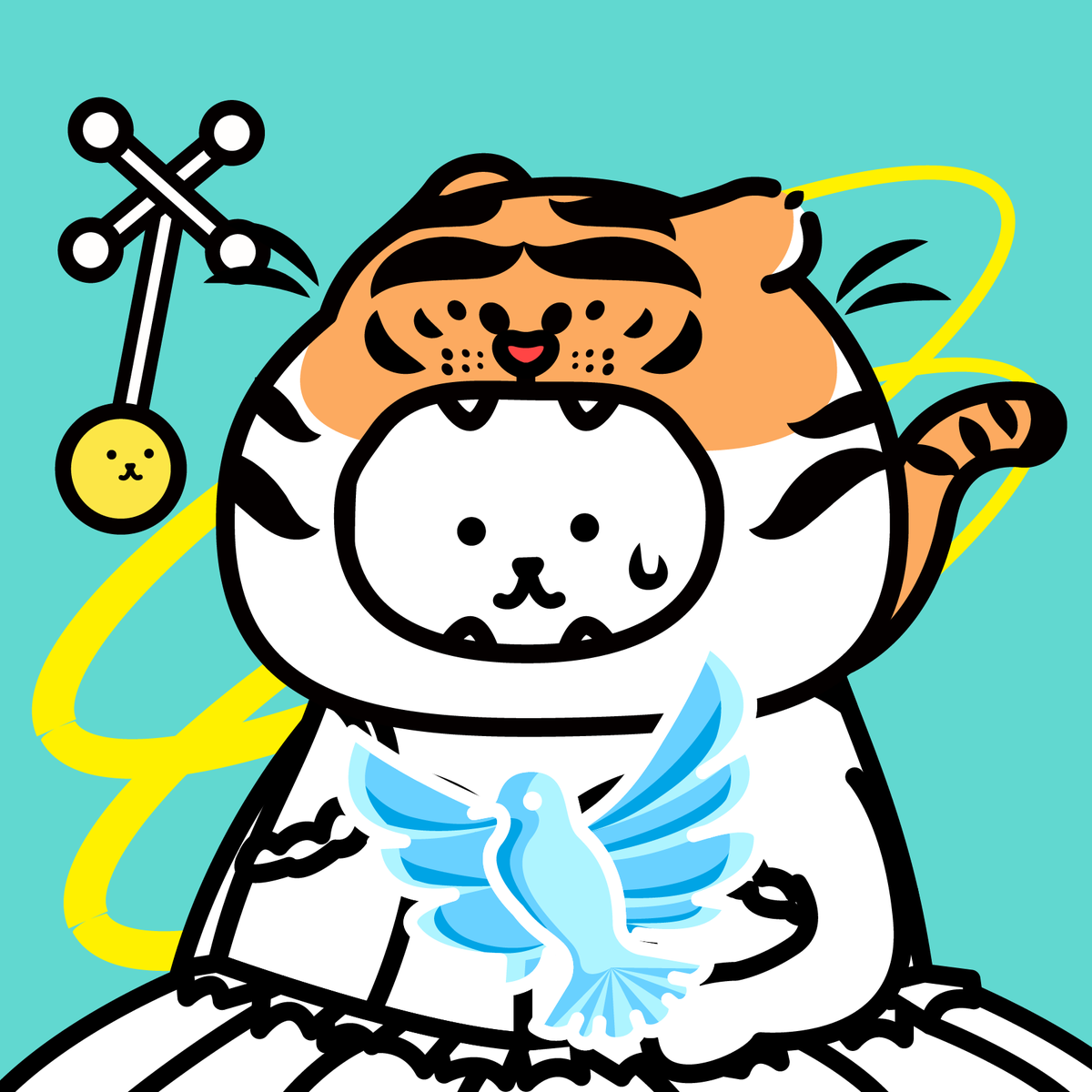 Colby_Y1998's tweet photo. #NFT  #Web3  #WHIKO
从@Nbuilderweb3定制的口罩跟抱枕到啦，质量还不错，@WHIKO_LAND 也太适合做周边了吧，两只可爱小老虎，本命年，虎虎生威！就是感觉给自己拍的娘们唧唧的，周末两天没看地板也涨价了，看来大家whiko家人都在努力的建设社区，加油！明年1E，起飞🚀🚀🚀 https://t.co/WswDGdaZj7