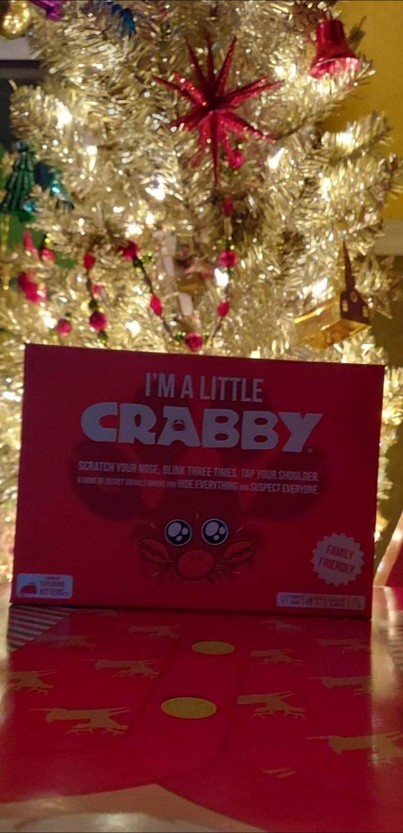 kellyloe's tweet photo. "I'm a Little Crabby" makes a great game for Christmas gifting! Match 4 cards and be sneaky! Thank you @Tryazon and @gameofkittens #tryazon, #Imalittlecrabby, #ExplodingKittens https://t.co/qDcbY297bZ