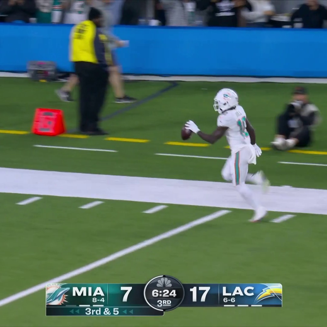 Sunday Night Football On NBC On Twitter TYREEK HILL AGAIN FinsUp sunday-night-football-on-nbc-on-twitter-tyreek-hill-again-finsup