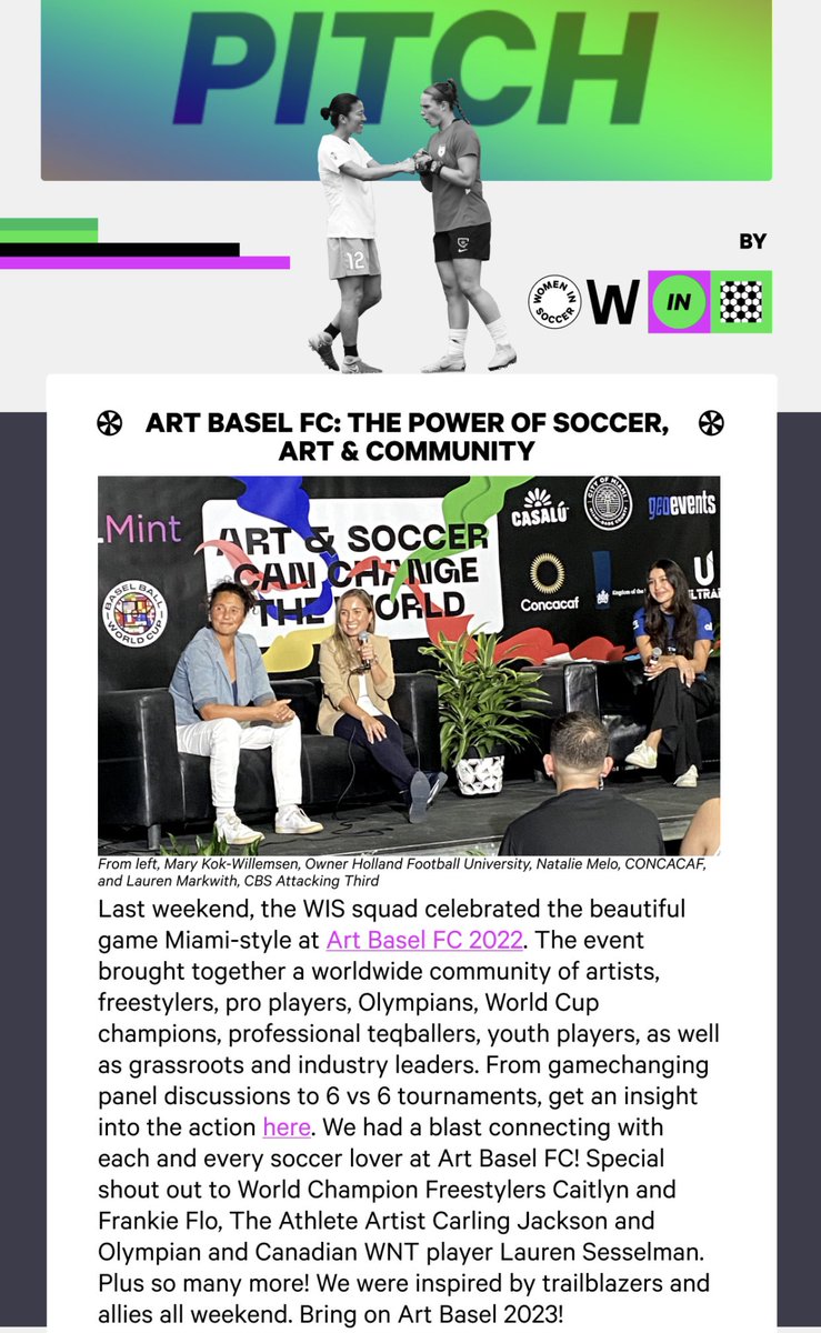 Invest in women. Pay women. Hire women. ( <a href="/ktrain_11/">Kelsey Trainor</a> )

Seeing the women’s game continue to grow is truly amazing. Getting the opportunity to help grow the women’s game is special. Being surrounded by badass, groundbreaking women is inspiring.