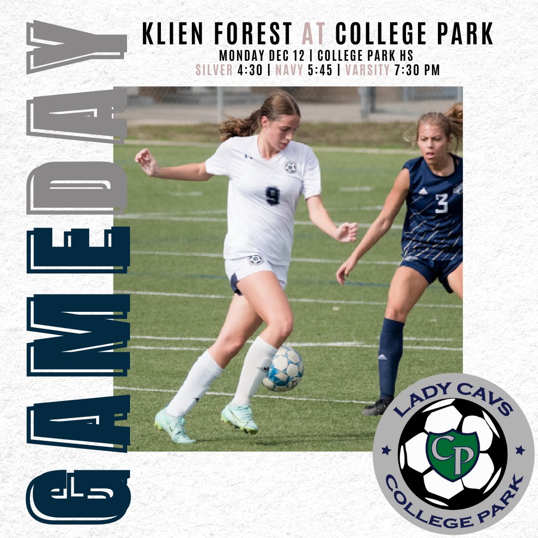 Come out and support Lady Cavs Soccer as they take on Klein Forest at HOME! #ladycavssoccer #gocp