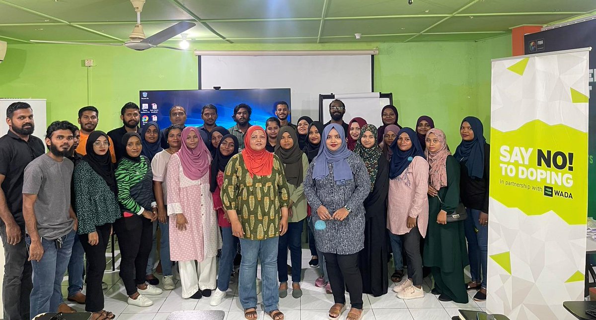 Maldives National Anti-Doping Agency tweet media