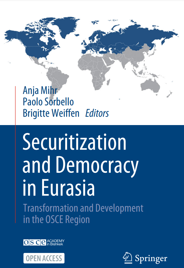 OSCE_Academy's tweet photo. Great News! The 3rd edition of the OSCE Academy open access compilation series on Transformation and Development in the OSCE Region (2022) was published by Springer!

The link to the publication: https://t.co/kiZeiUIXfp

Editors: @AnjaMihr @PaoloBottleneck Dr. Brigitte Weiffen https://t.co/xzU4fuvMST