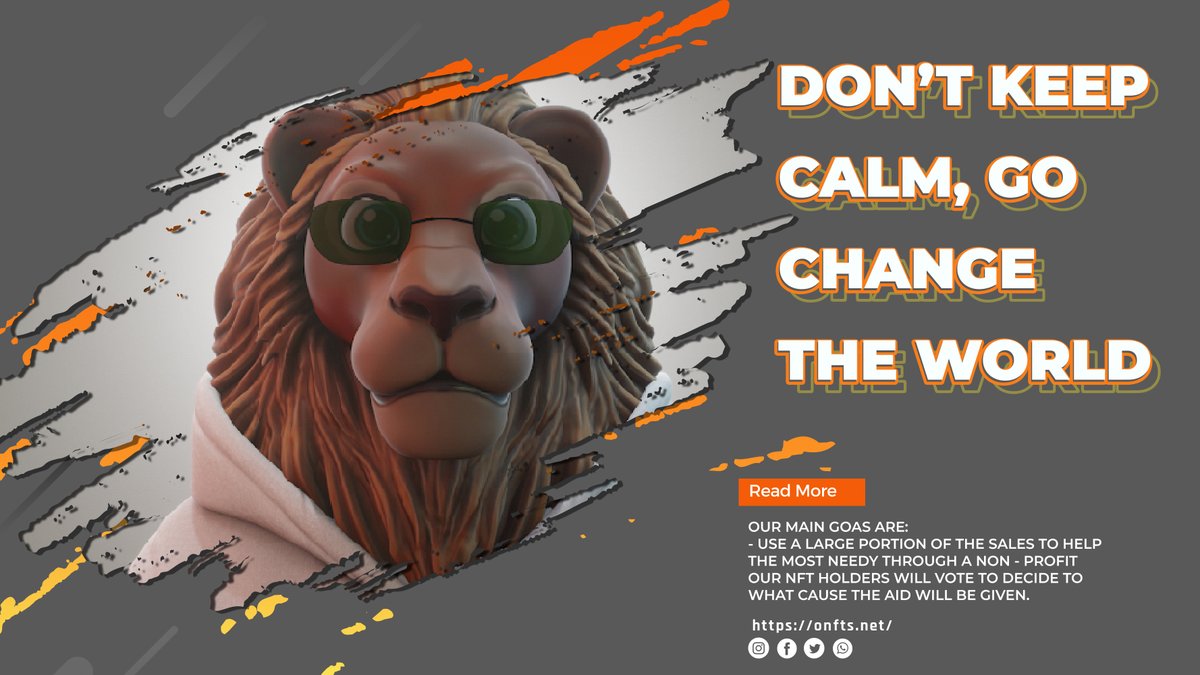 One of the most important things you can do on this earth is to let people know they are not alone 🦁 📌Follow @Lionherofam 📌Join our discord server discord.gg/Ddrn8RDT #NFTProject #NFTs #XRPLcommunity #XRP