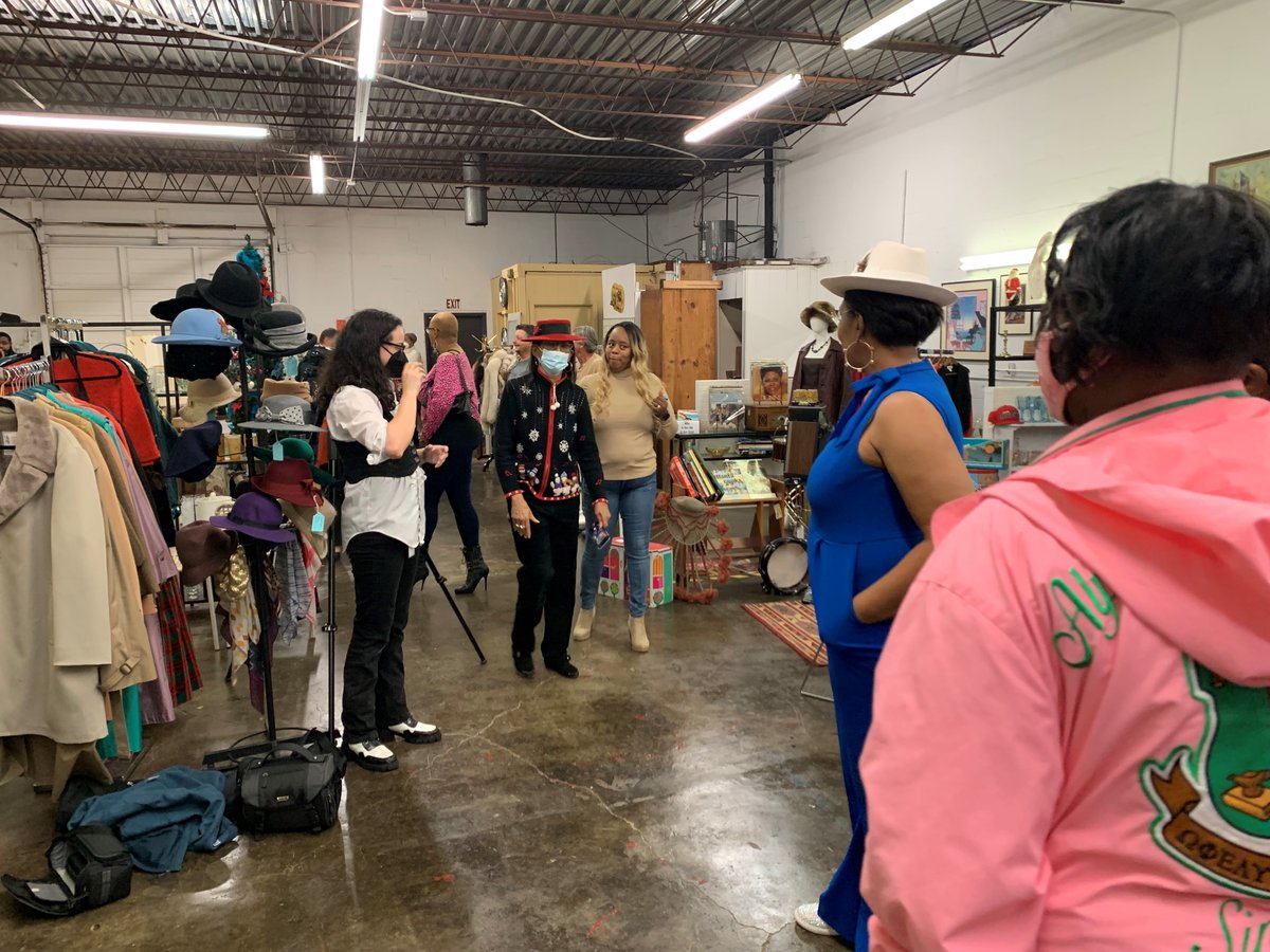 OurTownDeKalb's tweet photo. Owner Candice Spicer celebrated the Grand Opening of #MyVintageHomeStore, along with #MayorFrankAuman, @CityofTucker , members of Tucker City Council and the community. https://t.co/izd4rGSMxt