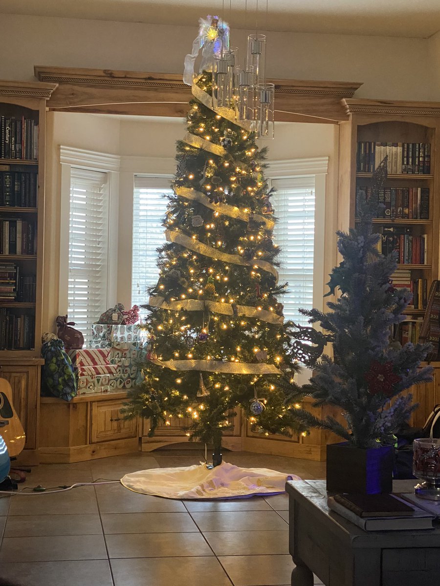 Build4More's tweet photo. Watching Home Alone with family. got the tree up. I tried to get the team to watch my favorite Christmas movie “Lord of the Rings”. Wife said that it is not a Christmas movie. #HomeAlone2 #donthatehobbits #LordOfTheRingsIsAChristmasMovie https://t.co/p9zYS3M5dI