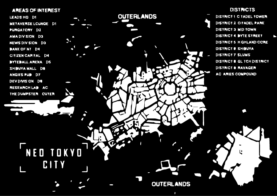 NeoTokyoCode's tweet photo. Word on the digital streets - Code Breaker races from the Outerlands to Citadel Tower, still pursued by the digital demons of the UAEC.

…some of you will be caught very quickly in this beautiful city of ours... some of you just by the rats.

Mark (News 5 LEAD Anchor) https://t.co/GQyQzma2kG