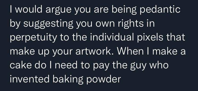 y’all know that this comparison is like…nothing and also. you pay for baking powder. that is a thing you do exchange money for to use