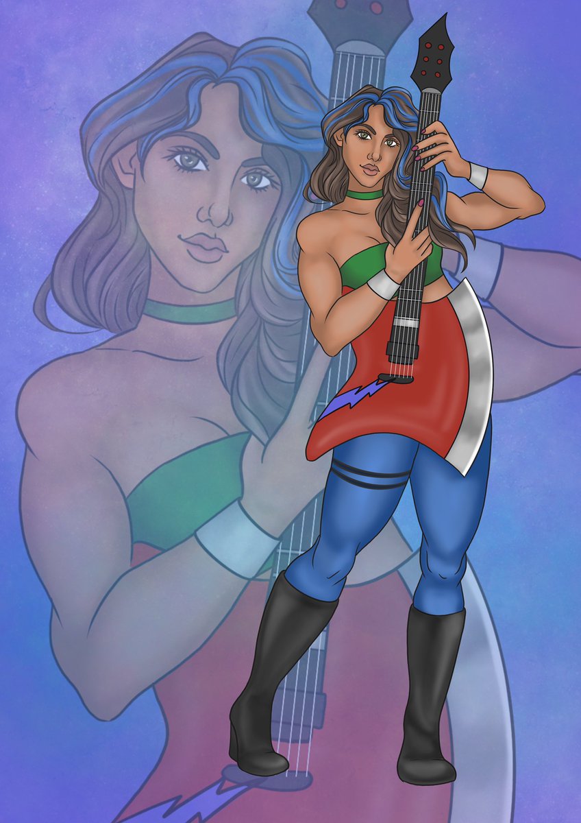 roxanasuperhero's tweet photo. Jacket or no jacket? IG: @bethaniirhiannon did these two amazing photos! Roxana keeps 🎸🤘. #roxanasuperhero 🎸. #passionproject #comicbooks #comicbook #superhero #guitar #musician #music #guitarist #strongwomen #art #cartooncharacter #femalesuperhero #rockstar #roxanarockstar https://t.co/C9h8ovyqqx