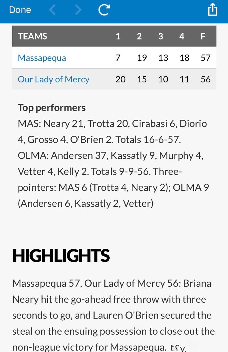 Briana Neary‘24 Basketball (@briananeary2024) on Twitter photo 