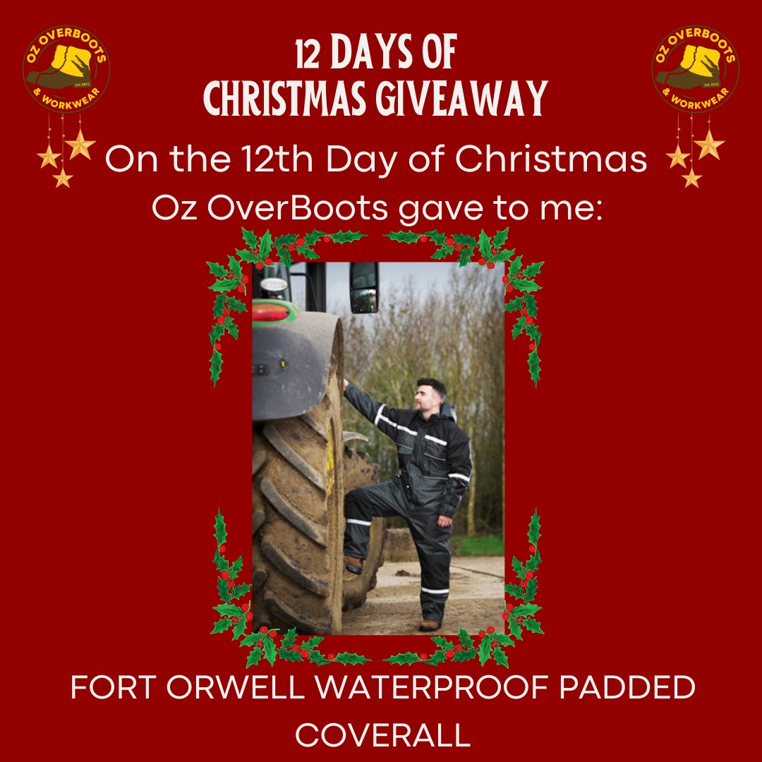 🎁 12 Days of Xmas Giveaway - Day 12🎁

To enter:  

🎄RT &amp; Follow Us
🎄Comment #12daysofchristmasgiveaways

You have until 11.59pm on 12/12/22 to enter