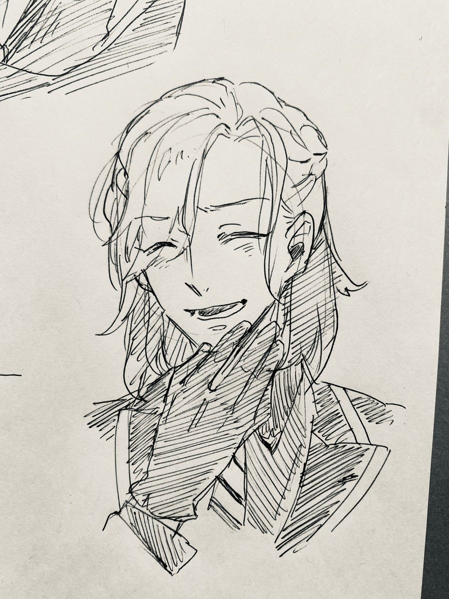 朝の一発描き
たまにポムで無邪気に笑うヴィ様 