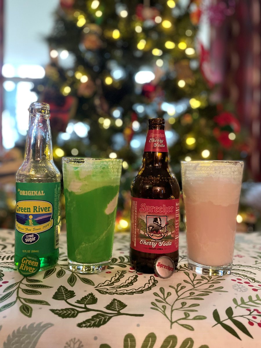 Float into the holiday season with festive Sprecher soda floats!

Make Green River and Cherry Soda floats: bit.ly/holiday-floats