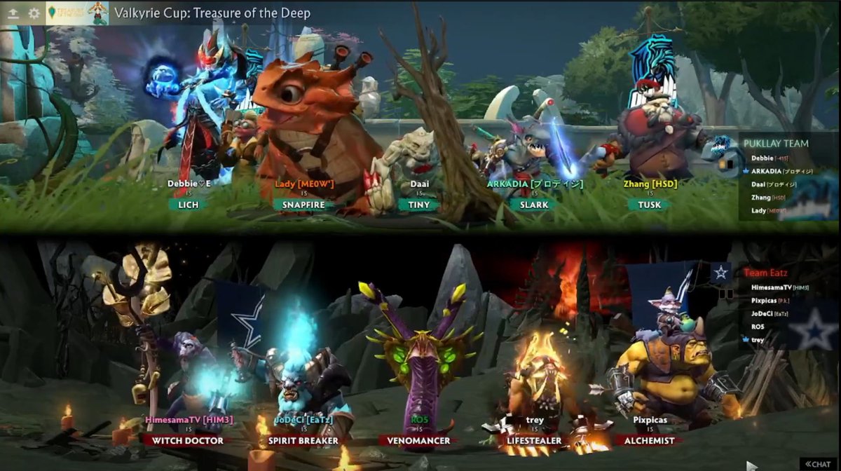 DOTA Valkyries tweet media