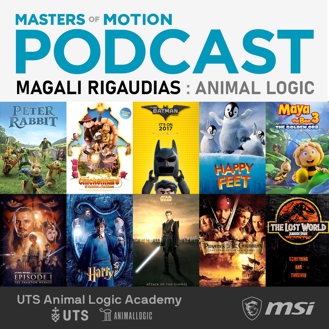 NEW PODCAST : Magali Rigaudias : Animal Logic - 30 years in animation, supervision, observation &amp; performance

Listen to podcast : mastersofmotion.com.au/podcast

Sound Cloud : soundcloud.com/user-202958095…

Apple podcast : podcasts.apple.com/au/podcast/mas…

Spotify : open.spotify.com/show/4NEdkDQY3…
.