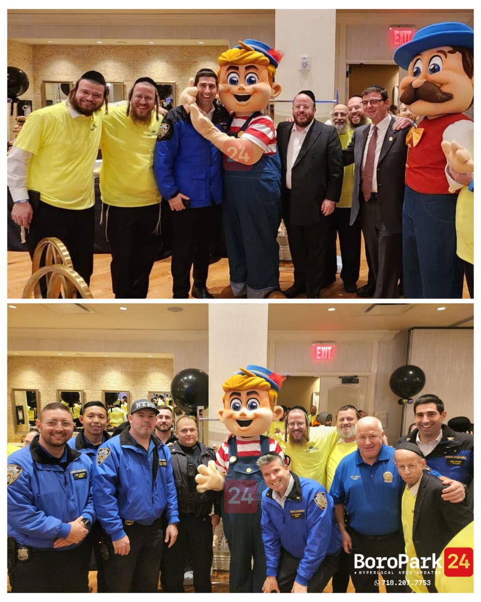 Boro Park 24 News (@boropark24) on Twitter photo NYPD Officers join Captain Richie Taylor and members of Mayor Adams’ administration at <a href="/Tantzers/">Tantzers ~ טאנצערס</a> pre-Chanukah event.
*_Join the official BP24 WhatsApp status_* wa.me/message/VV2T3M…
*_Join an official BP24 WhatsApp group_*
bit.ly/BP24Group3 NYPD Officers join Captain Richie Taylor and members of Mayor Adams’ administration at <a href="/Tantzers/">Tantzers ~ טאנצערס</a> pre-Chanukah event.
*_Join the official BP24 WhatsApp status_* wa.me/message/VV2T3M…
*_Join an official BP24 WhatsApp group_*
bit.ly/BP24Group3