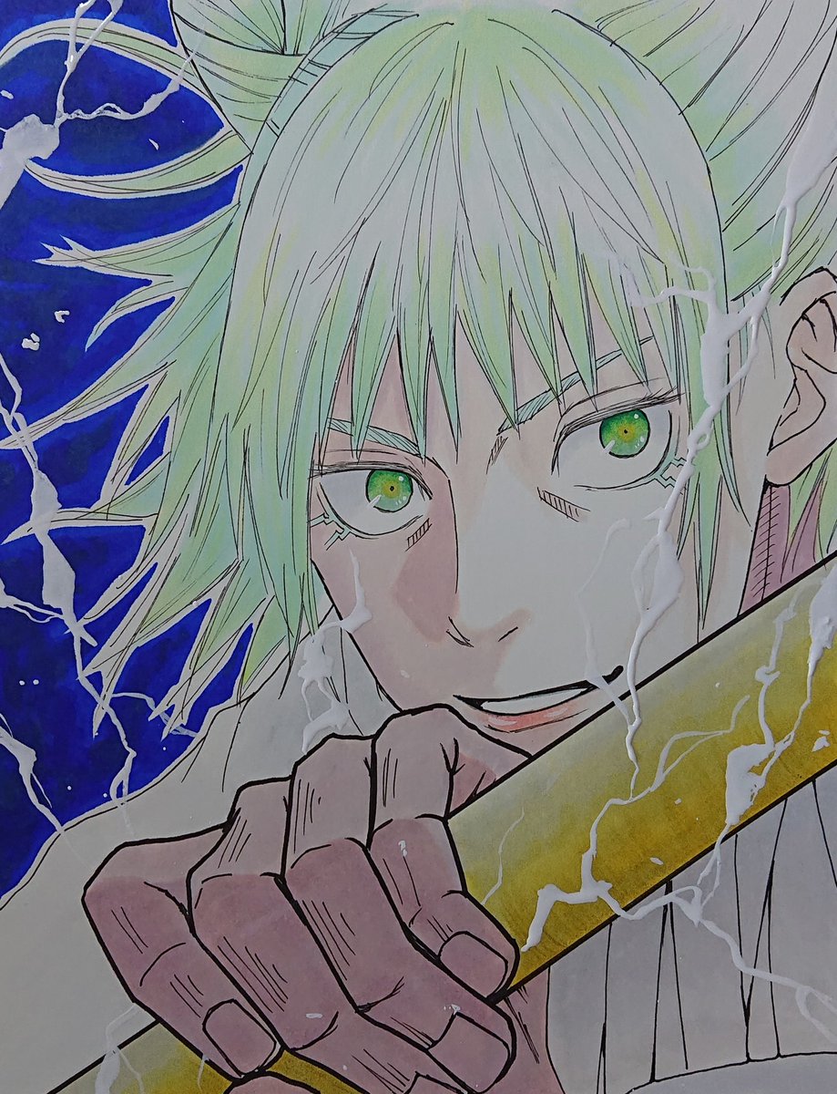 solo green eyes holding weapon green hair holding weapon looking at viewer  illustration images