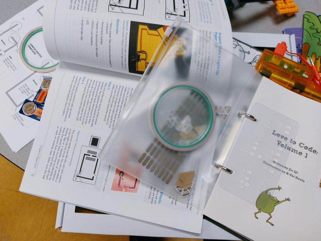 MrSchuermann's tweet photo. Excellent days recently, speaking with #STEM secondary colleagues about #PeelEML 'low-floor, high ceiling, wide-wall' #MakerEd / #CodeToLearn tools that can help modern learners explore &amp; build dynamic solutions during de-streamed, 'Engineering Design' experiences at @PeelSchools https://t.co/DZf1HA5RDu