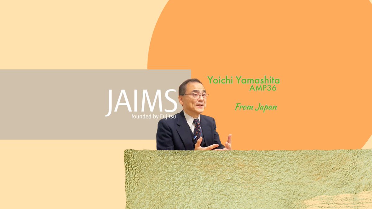 Fujitsu_JAIMS's tweet photo. ( English version is below. )
私たちFujitsu-JAIMSのYouTubeチャンネルのバナー画像がAMP36の山下陽一さんになりました。
https://t.co/cdHF7RSF2m

The banner image of our Fujitsu-JAIMS YouTube channel is now Mr. Yoichi Yamashita from AMP36.
https://t.co/cdHF7RSF2m https://t.co/uCLcnIn0et