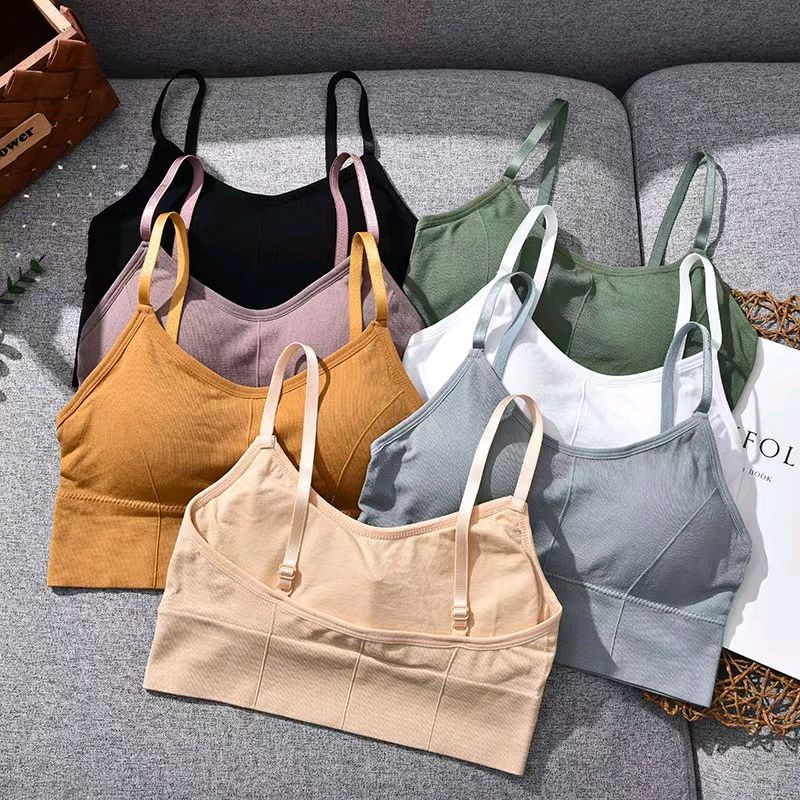 dianchen09's tweet photo. Cek Pakaian Dalam Wanita Bra Polos Yoga Bra Push Up Tanpa Kawat Sport Bra dengan harga Rp9.500 - Rp10.900. Dapatkan di Shopee sekarang! https://t.co/Fg5HXxqazE https://t.co/O6aKlKN4W4