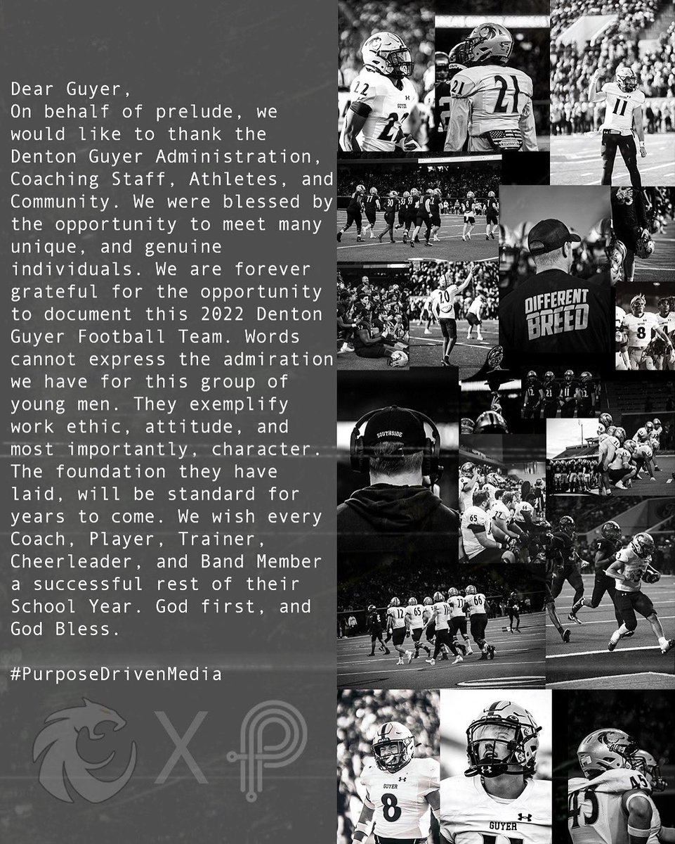 PreludeProduct1's tweet photo. 𝐓𝐇𝐀𝐍𝐊-𝐘𝐎𝐔 𝐆𝐔𝐘𝐄𝐑 🤝🗣️ 

@DentonGuyer_FB 

#southside #differentbreed #txhsfb #purposedrivenmedia https://t.co/2rhqsImib9