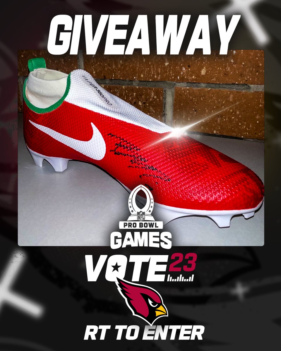 AZCardinals's tweet image. Tis the season 

RT for a chance to win and also cast your #ProBowlVote for @byronmurphy 🗳