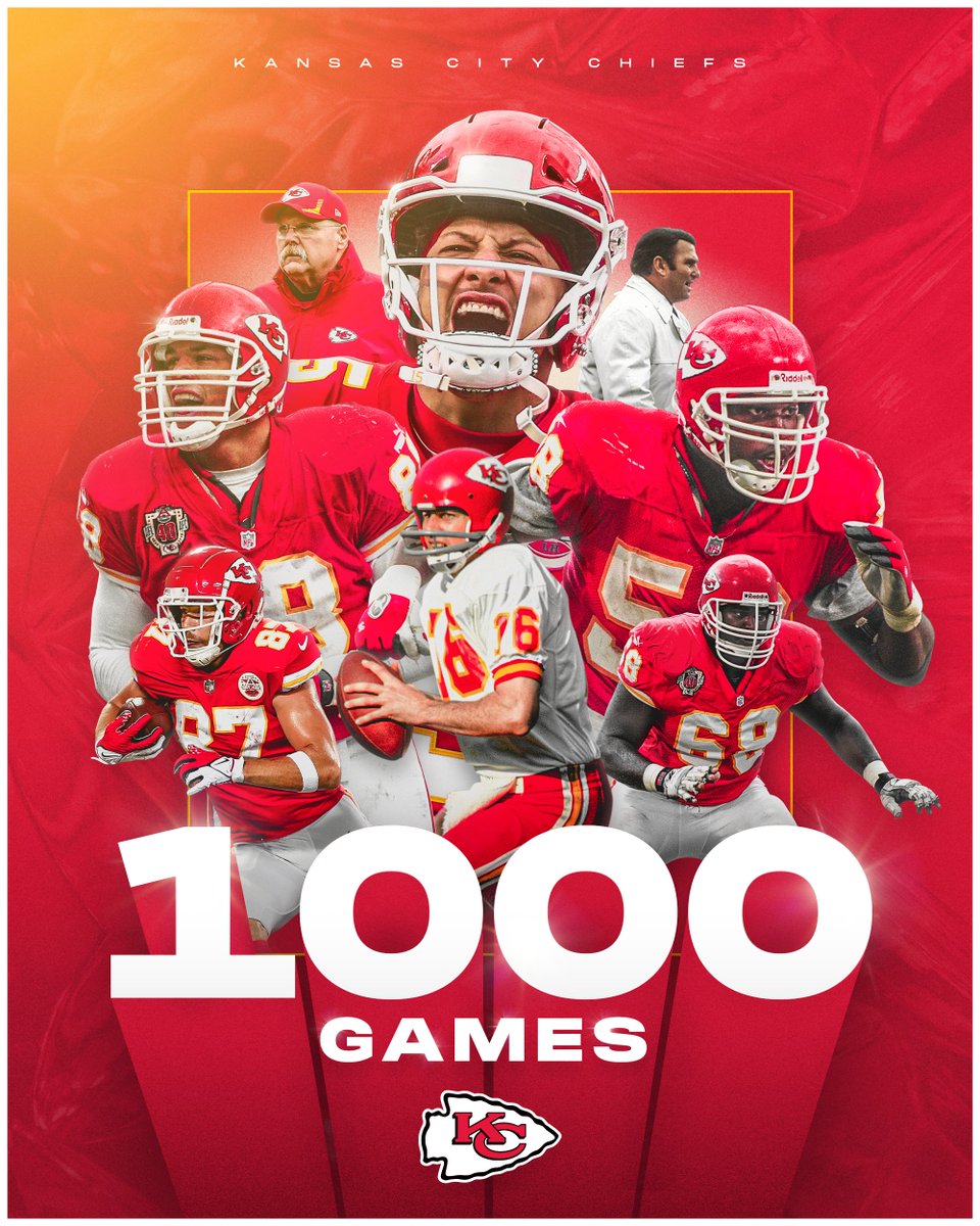 Kansas City Chiefs on Twitter "1,000 games. Countless memories. Here's