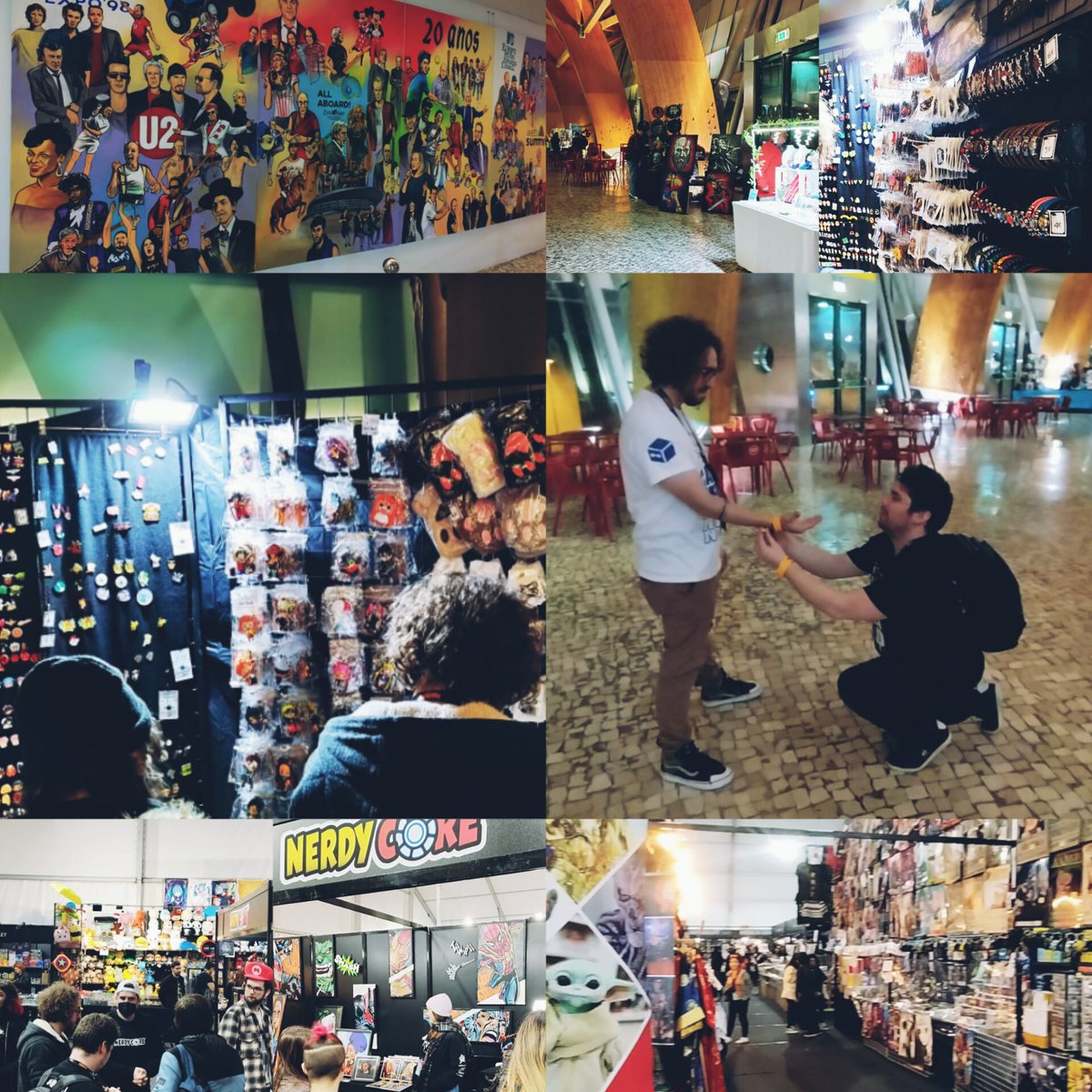 nerd_caixa's tweet photo. Dia 1 - CaixaNerd e o Merch @Comic_Con_PT
@comicconportugal #artistalley #caixanerd #desafios #merch #portugal #ccpt22 #genshinimpact #anime #spyxfamily #otaku #naruto #tcg #pokemon #artes #Nerdycore #onepiece https://t.co/AL4CV9gSMt