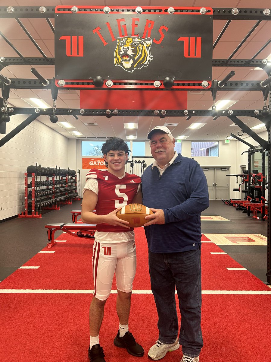 Thank you <a href="/WittFootball/">Wittenberg Football</a> for having me yesterday! <a href="/CoachMarquis/">Dave Marquis</a> <a href="/JimCollins_FB/">Jim Collins</a>