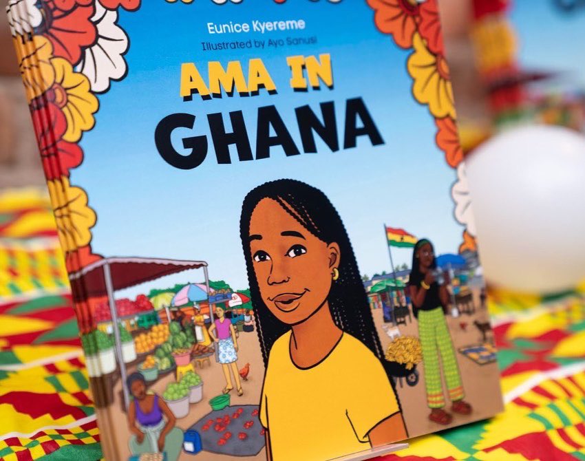 So excited to announce the release of my debut children’s book — “Ama in Ghana”! It’s my desire that this book will teach children of all backgrounds to be proud of their roots, embrace curiosity and simply explore with an open heart.

Purchase here: a.co/d/9zQ9Fxq
