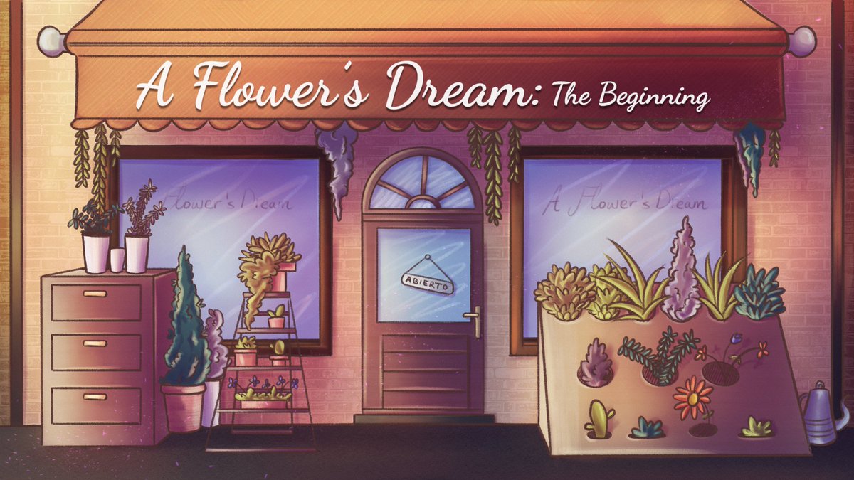 SilverTalesSt's tweet photo. ¡Nos congratula anunciar que la edición GOLD MASTER  de #AFlowersDreamTheBeginning ya está disponible en itch.i0!
Forma tu propia historia mientras conoces a los clientes de tu floristería
Juega de forma GRATUITA en tu navegador, en móvil o pc 🌺 ¡L1nk abajo! https://t.co/itmdjydQrW