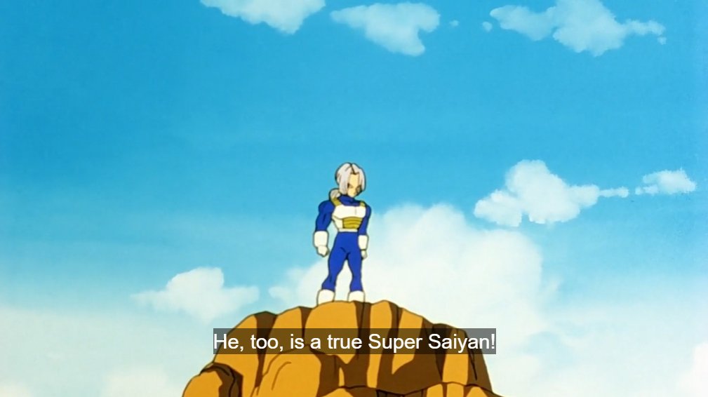 vegeta being proud of trunks before the majin buu arc warms my heart 🥹🥹