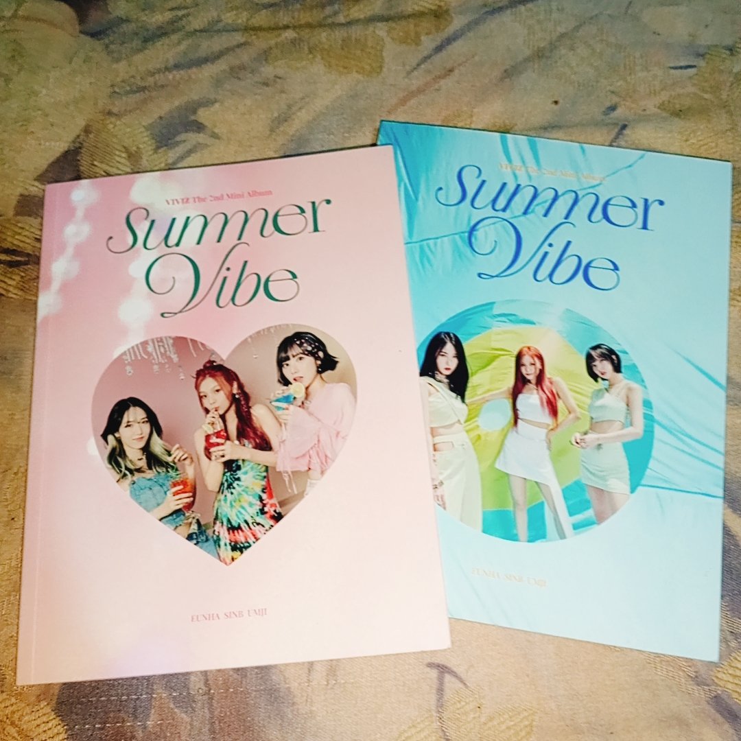 sinbseyooo's tweet photo. viviz summer vibe pb ver - 100 ea https://t.co/n4k6xWf1YK