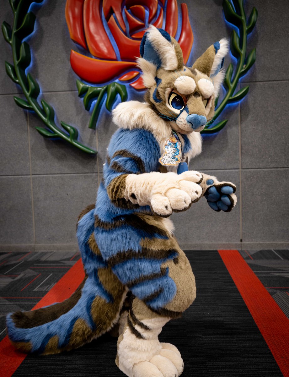 amsnep's tweet photo. Since he got buried in the group photo, let's start the @lemonbrat #MFF2022 photos off with @Sinthall ! https://t.co/BNu9SEB1CH