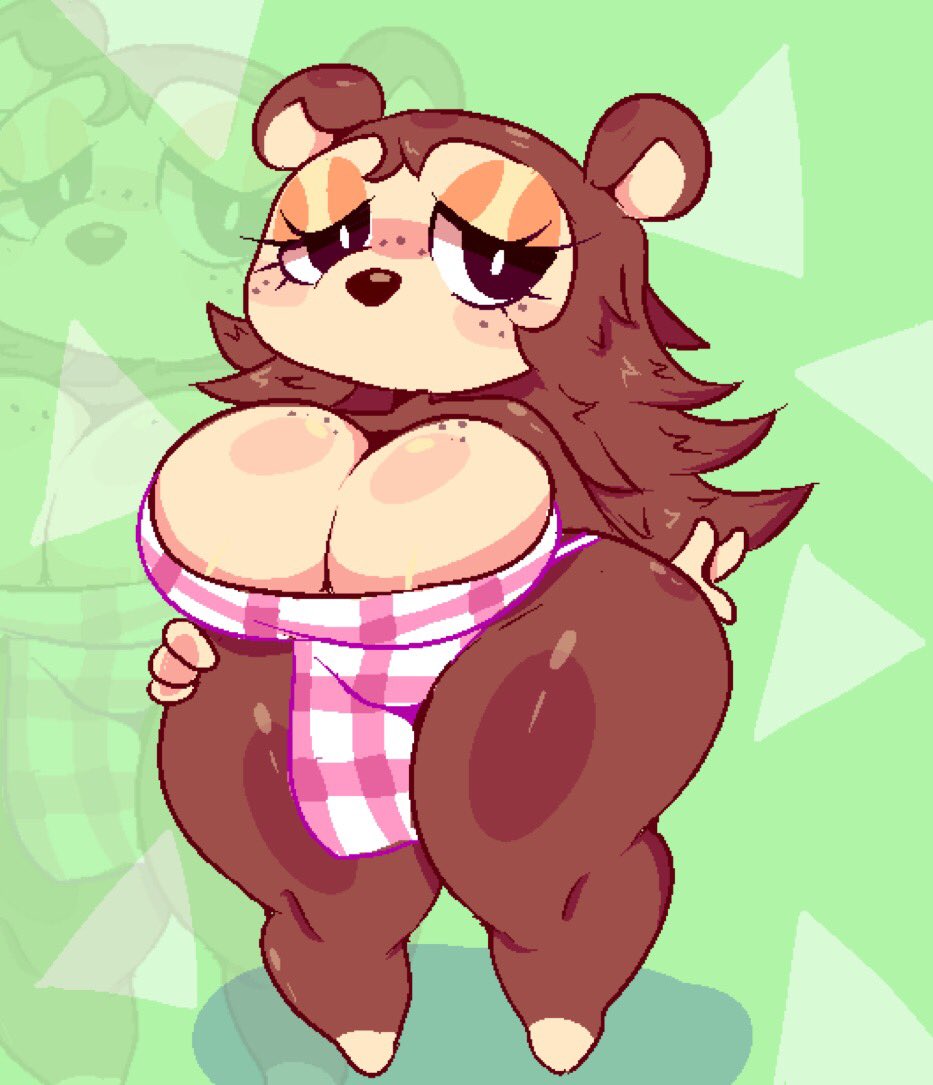 moonstadew's tweet photo. [repost] Sable is a shy busty cutie 🥺💖 https://t.co/2ZiG3bJVPz
