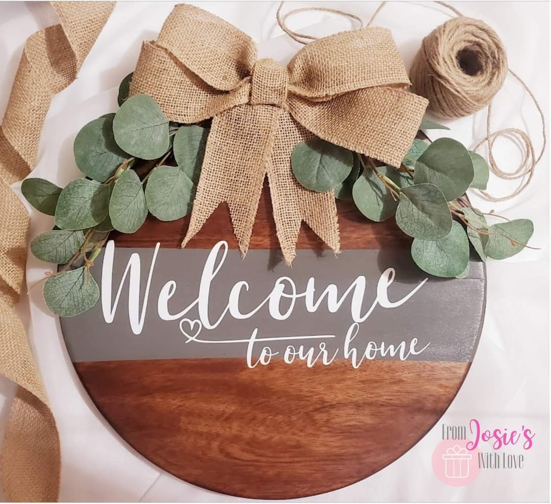 Introducing our new wooden door hangers! 

- Made with high quality local hardwood (appamat)
- Reinforced, treated, stained and sealed for durability and longevity
- Approx. 15" diameter x 1" thick
- D-rings included

$350

DM to order now!

Orders for this or customs are welcome