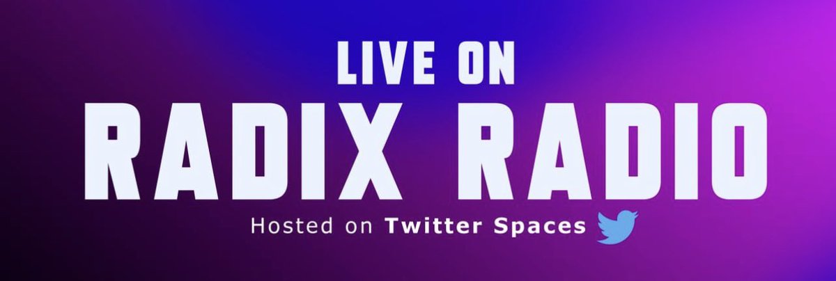 realKilovoltage's tweet photo. Innovators on @radixdlt.  Who is ready to showcase your project on the @RadixRadio #16.   I’d like to do something next weekend (Dec 17 or 18).  Must be willing to accept a quick phone call via telegram to discuss.  This is your opportunity to gain exposure. https://t.co/nJSViq5Ah3