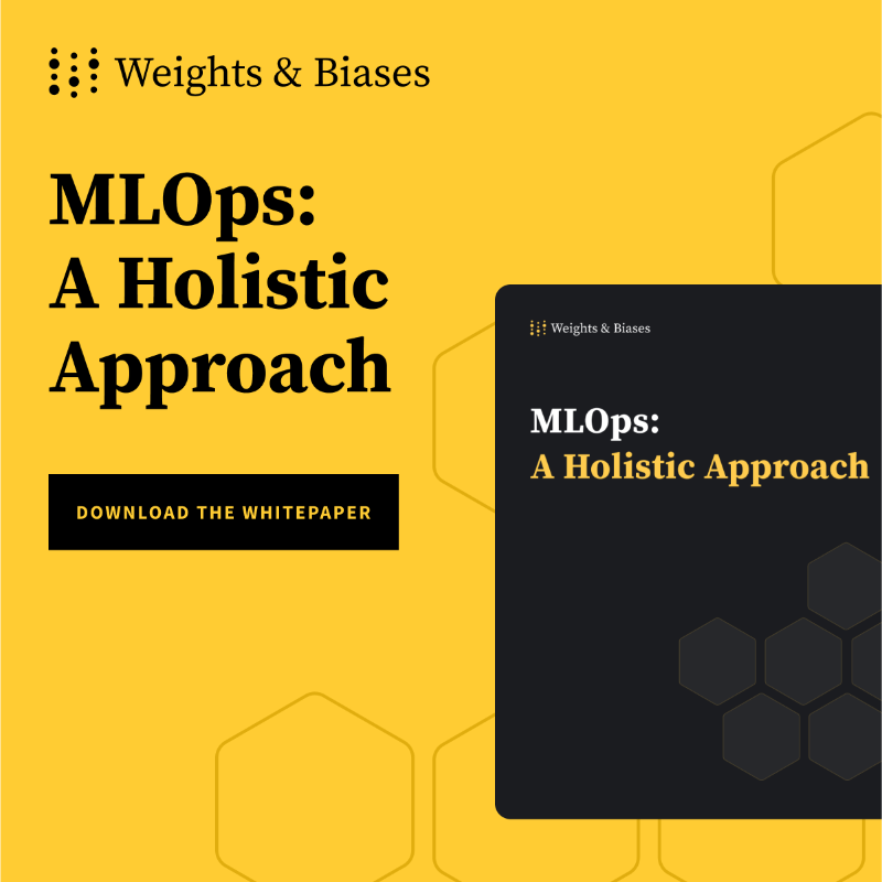wandb's tweet photo. Free guide to MLOps, including a 15-part ✅ checklist of MLOps 🏆 best practices. Plus a comprehensive guide to designing 🔗 good processes for ML projects, from 📏scoping to 🚀deployment.
#mlops #machinelearning