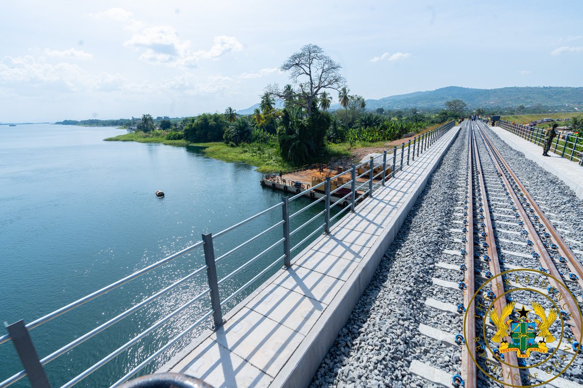 date_africa's tweet photo. 🇬🇭 Ghana : Commissioning of Afieny
#utdaghana #utdainfo #utdaAfienya_Road #utdaroad #utdaover_Bridge #utdaafam_plains #utdaTema_Mpakadan_Railway  #utdatema #utdampakadan #utdarailway #utdavolta_rail_bridge #utdavolta_river #utdaTema_Mpakadan_Buipe_multi_modal_transport_project https://t.co/WorgFBqFyZ