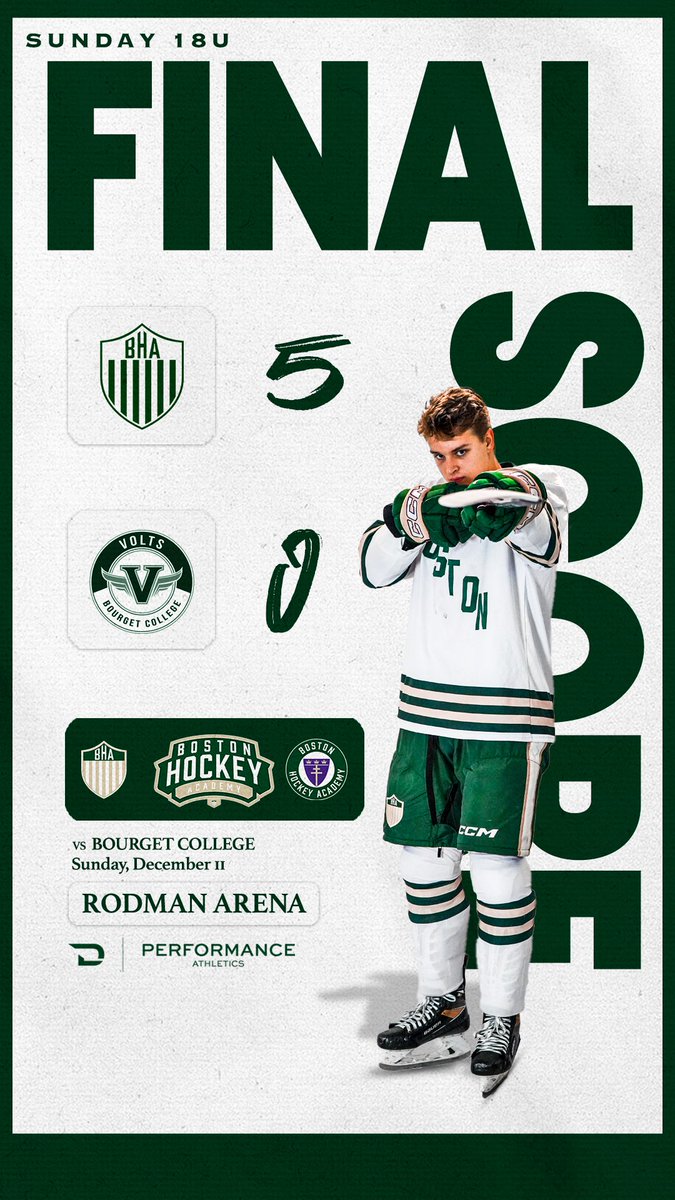 Boston Hockey Academy (@bostonha) on Twitter photo 18U gets the 5-0 W over Bourget College in <a href="/PowerPrepHL/">Power Prep Hockey League (PPHL)</a> action!
๐จ๐๐ Sopotnik
๐จ๐ Filimonov
๐จ <a href="/bradyyhuang/">Brady Huang</a> Harteck, Curtatone, Briggs
๐ <a href="/TroyCarson/">Troy Carson</a> <a href="/andrewtoomey_/">AndrewToomey_</a> Qi <a href="/NayanPai1111/">Nayan Pai</a>
<a href="/Kaedenserpa/">Kaeden Serpa ๐จ๐ฆ</a> gets the ๐ฉ in ๐ฅ
18U gets the 5-0 W over Bourget College in <a href="/PowerPrepHL/">Power Prep Hockey League (PPHL)</a> action!
๐จ๐๐ Sopotnik
๐จ๐ Filimonov
๐จ <a href="/bradyyhuang/">Brady Huang</a> Harteck, Curtatone, Briggs
๐ <a href="/TroyCarson/">Troy Carson</a> <a href="/andrewtoomey_/">AndrewToomey_</a> Qi <a href="/NayanPai1111/">Nayan Pai</a>
<a href="/Kaedenserpa/">Kaeden Serpa ๐จ๐ฆ</a> gets the ๐ฉ in ๐ฅ
