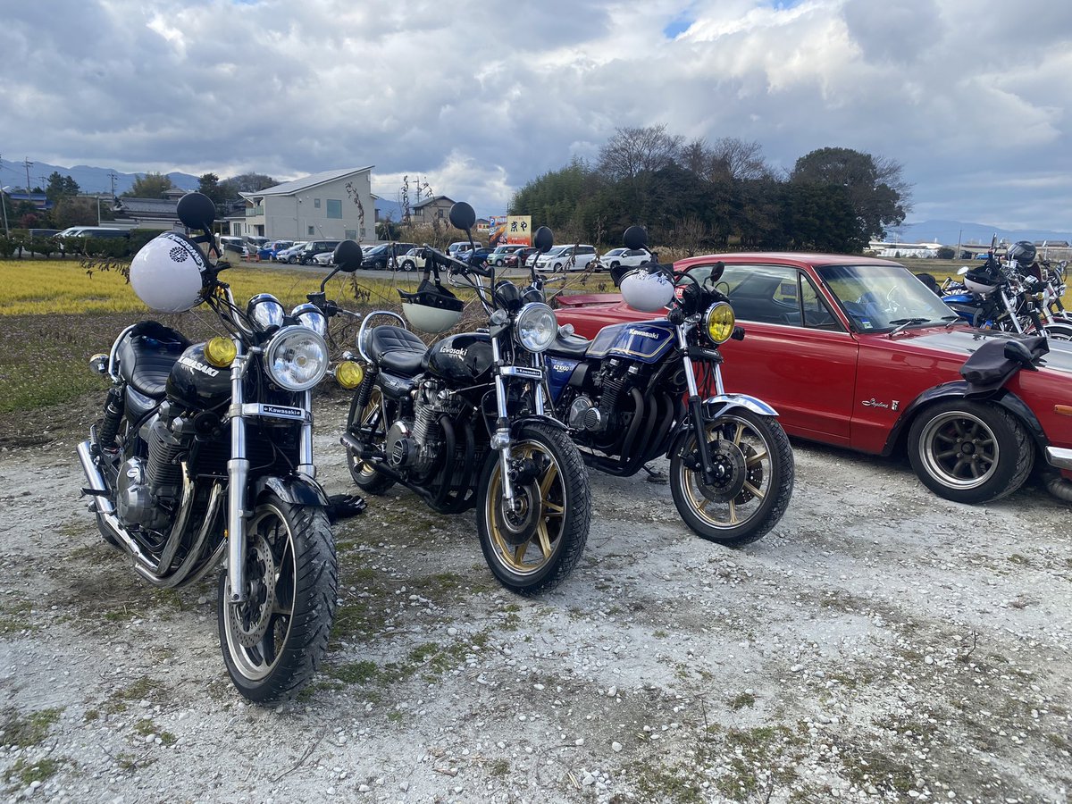 ゼファ1100納車おめでとう㊗️
ハコスカしっぶい〜