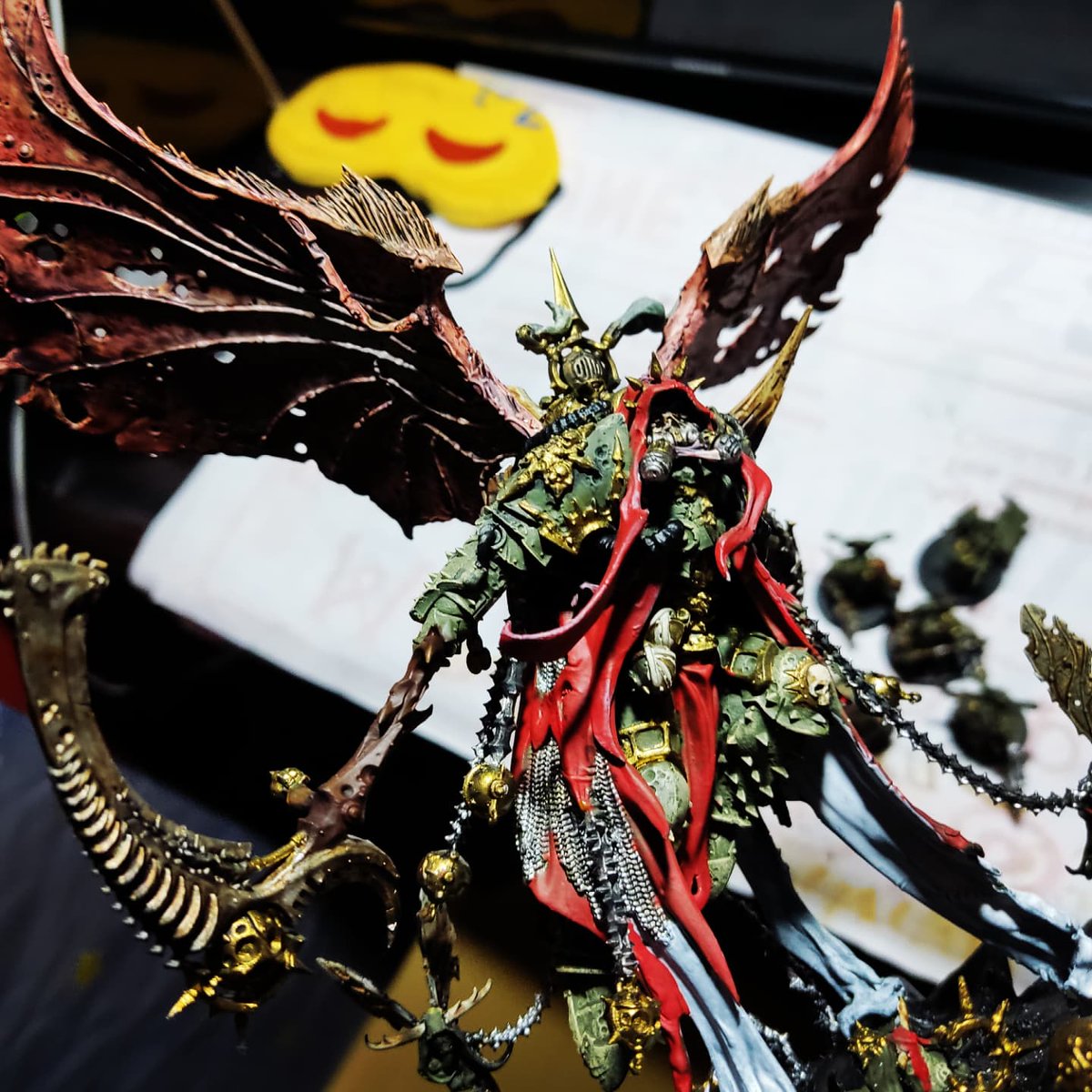 anthoniarts's tweet photo. If yall been wonderin why the lack of art uploads., its just been a few rough months ever since october happened. So ive just been drowning myself with my hobbies again. Hopefully ill get into doinvg more art again soon. Just hanging in there for now.

#hobbies #gunpla #warhammer https://t.co/o5RbANXbes