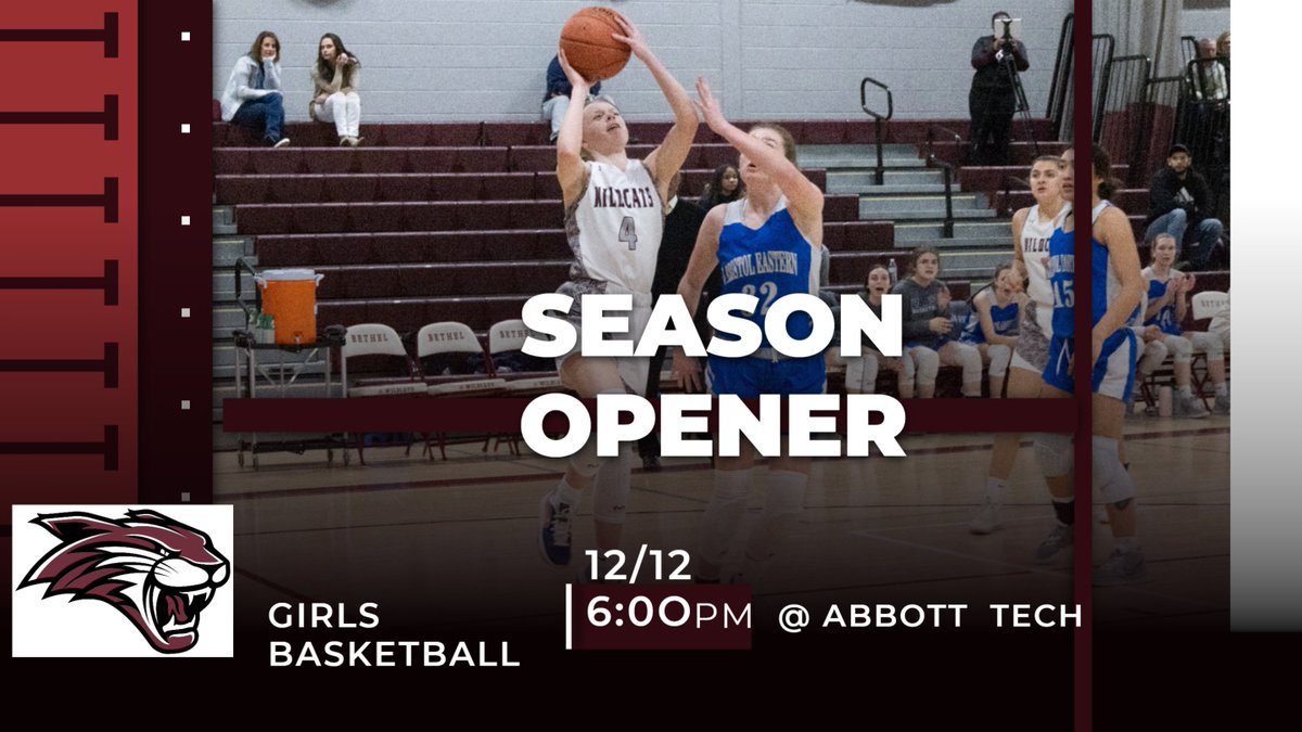 BethelSports's tweet photo. Good luck to the girls basketball team as they open their season up tomorrow at Abbott Tech! https://t.co/PUv4WAV0Vl