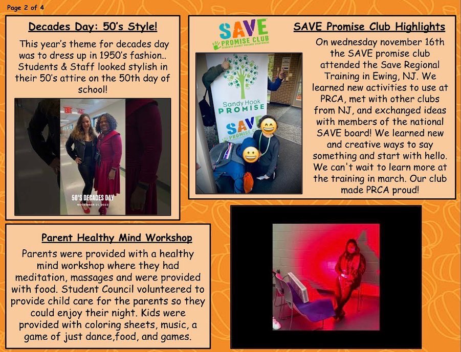PRCACouncil's tweet photo. Our November Edition of the Panther Press is here! check out all of last months highlights at PRCA!  @nbpschools @PaulRobesonNBPS https://t.co/6lrCQ07Yzq