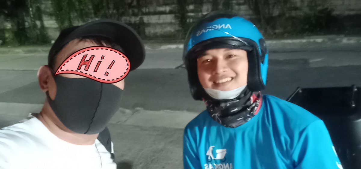 TheBlindSpotPh's tweet image. #ShareKoLang

pauwi na ako kagabi from Tomas morato nag book ako ng angkas,

ang gwapo nung Rider, mas gwapo sa personal kesa sa picture! very engaging din si kuya, ang bait, at ang bango! hahaha parang ayaw ko nang bumaba.

Disclaimer: i have a permission to post this picture,
