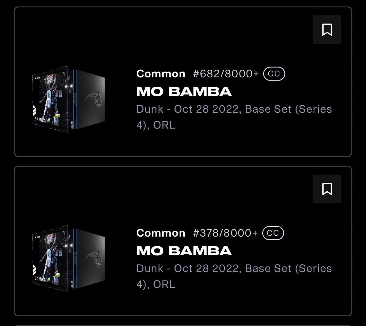 Mr1mportantGuy's tweet image. That’s three in a row for the @OrlandoMagic, so it’s time for another round of “One for Me, one for You”!

Big night from #MoBamba!

Like, Follow, RT

Show me your fav S4 moment.

@NBATopShot @PacksPinstripes @NineLivesLounge @TS_Exchange @collctn_connctn #NFTGiveaway #NBATopShot