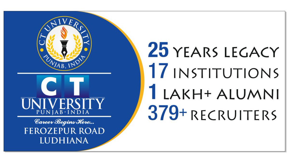 manbir_s's tweet image. #ctgroup 25 years of legacy #since1997 @CT_University @CTGroupshahpur @CMaqsudan @ctpublicschool @ctworldschool @ctglobaledu #ctglobal #teamct
