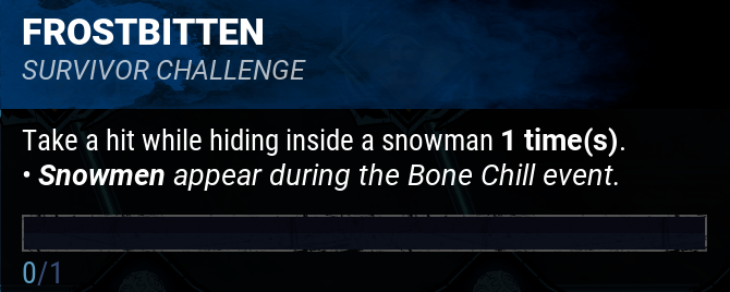 Diff3RentBreed's tweet photo. @DeadByBHVR Where is the challenge for killers "let a survivor do a gen within your terror radius"? https://t.co/VGy6spD9Fm
