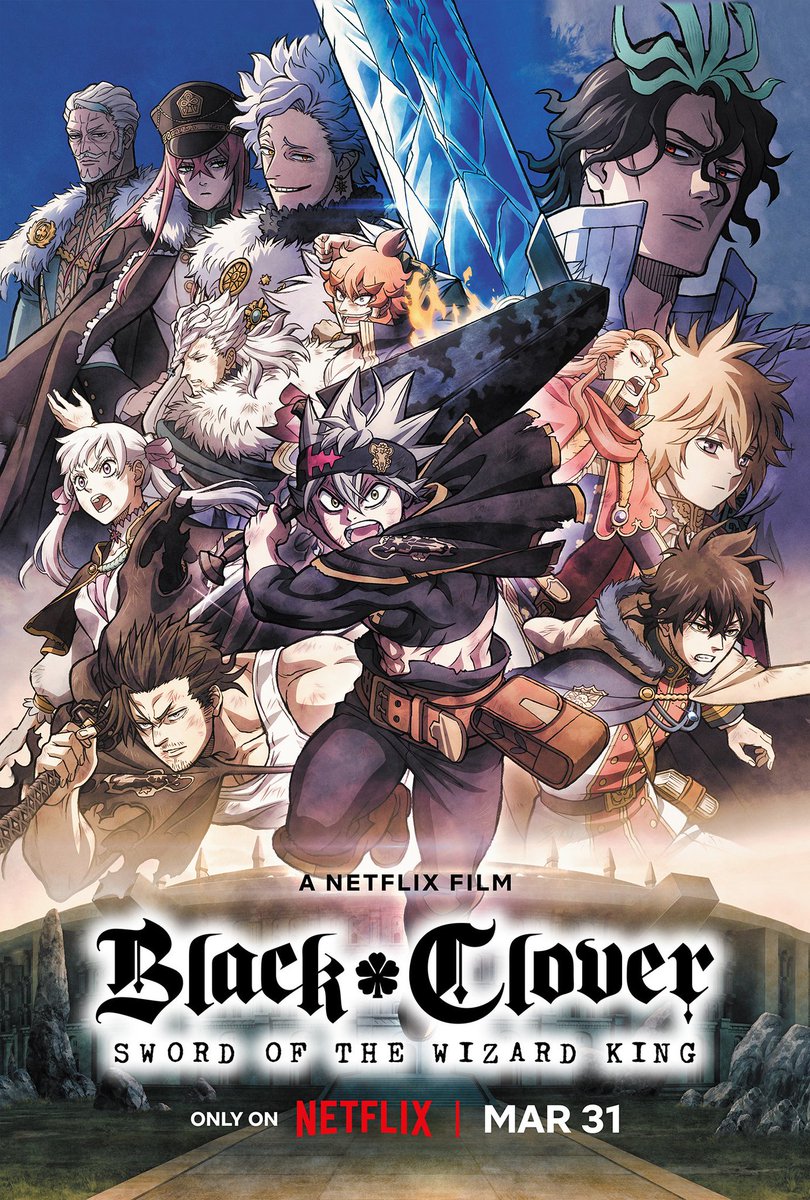 animetv_jp's tweet photo. New information on Black Clover: Sword of the Wizard King Movie will be revealed next week on December 17 at Jump Festa 2023!  

✨More: https://t.co/vcDcjjYuxY https://t.co/QiVBQDrUAT