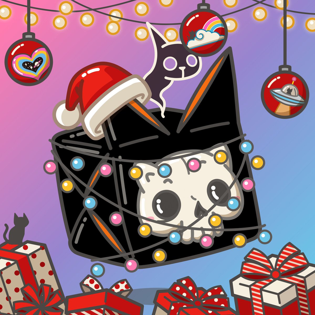 期待圣诞节前收到我的水晶球🔮，嘿嘿
<a href="/boxcatplanet/">📦🐱BoxcatPlanet🐱🪐</a> <a href="/GuanChunArt/">Guan Chun 官純</a>  #NFTs #NFT #NFTCommunity #MerryChristmas #CatStar